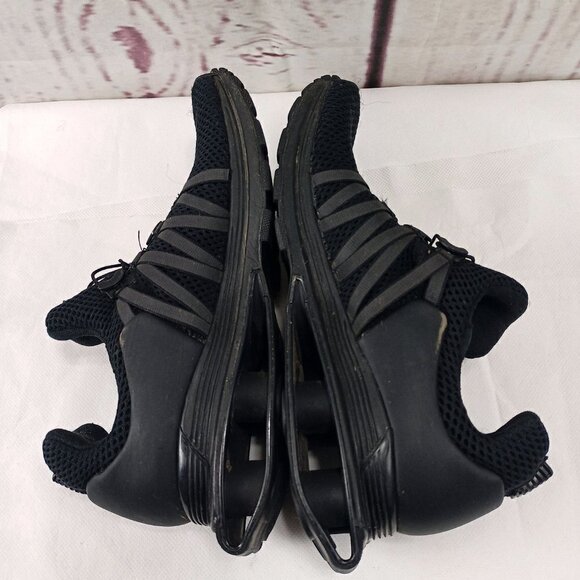 Nike Shox Gravity Womens Size 6.5 M Black Casual Sneakers Shoes - Picture 10 of 12